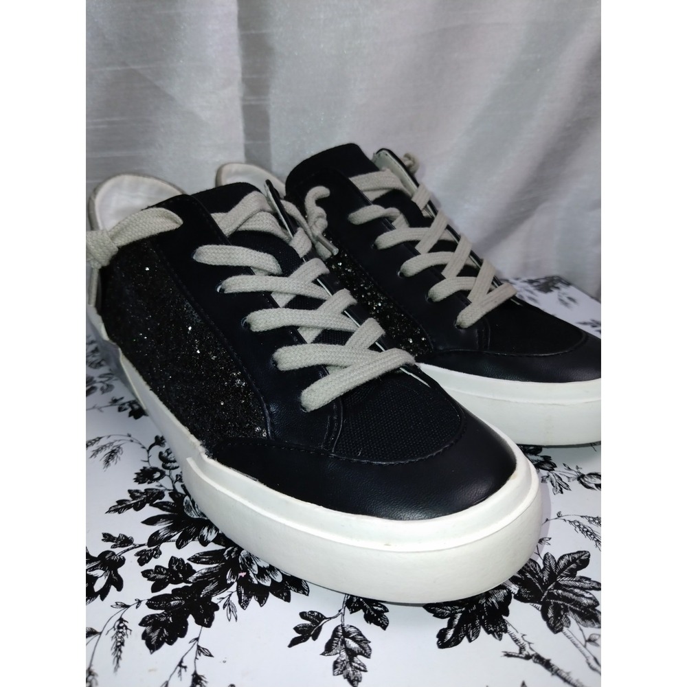 Dolce Vita Zalika Women's Sneakers  Black White Sneakers Size 7